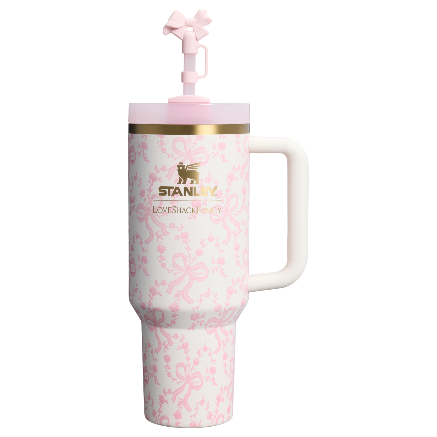 Stanley 1913 x LoveShackFancy Holiday Quencher® H2.0 FlowState™ Tumbler | 40 OZ