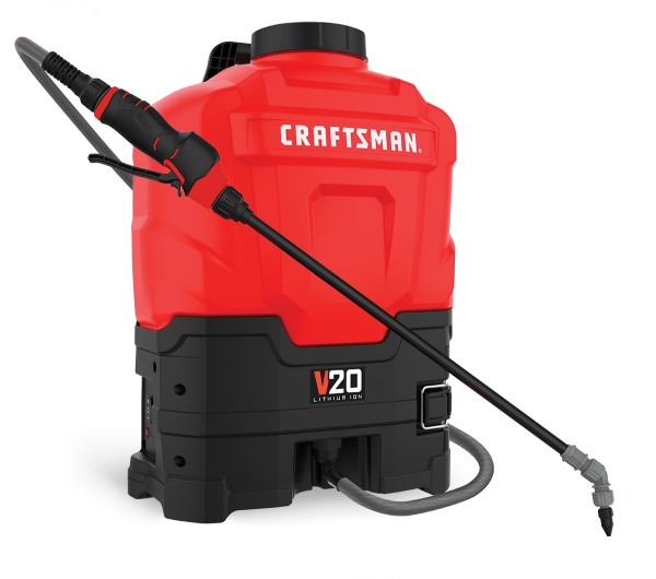 4-Gallon Plastic 20-volt Battery Powered Backpack Sprayer