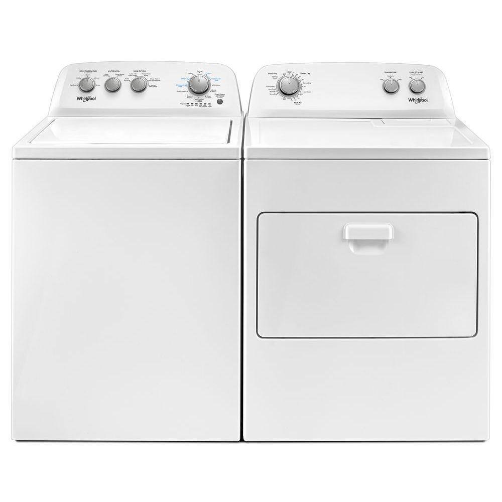 Electric Dryer, AutoDryTM System, Wrinkle ShieldTM, White