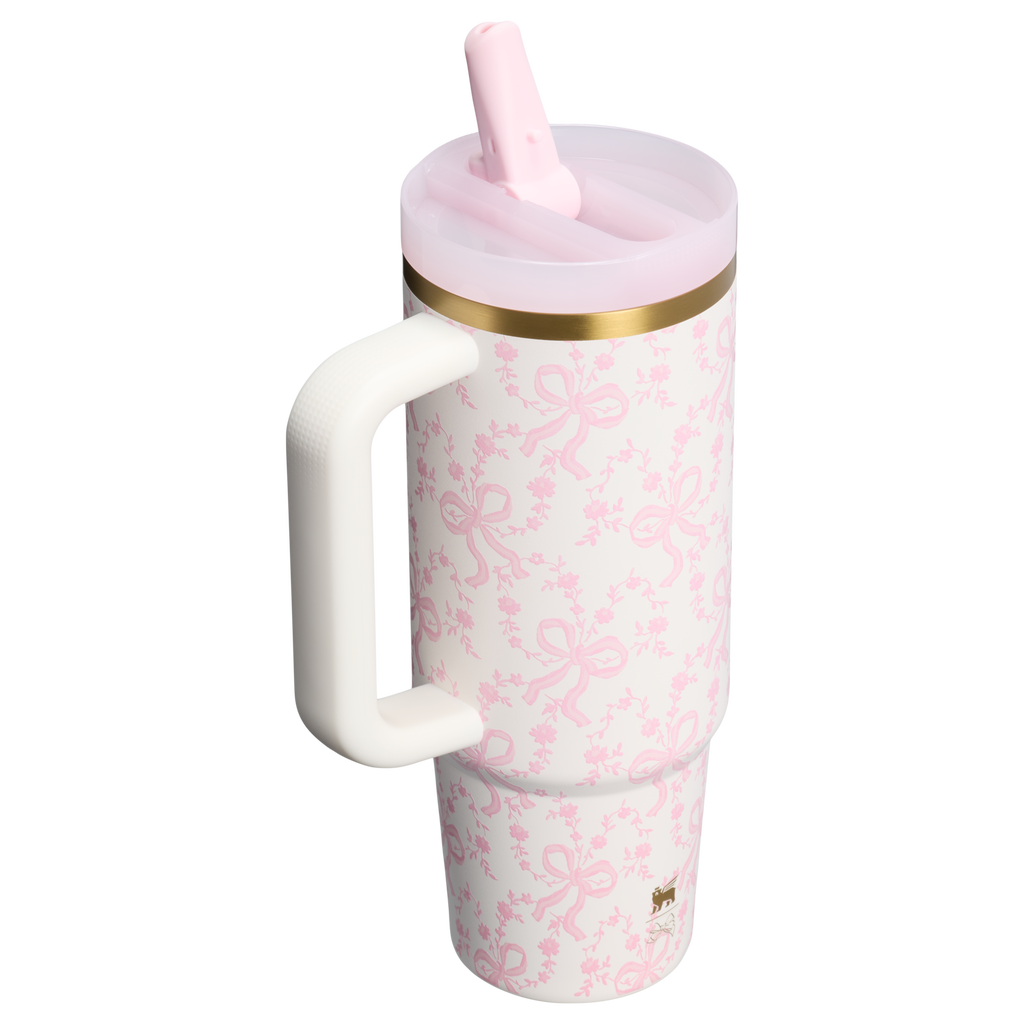 Stanley 1913 x LoveShackFancy Holiday Quencher® ProTour Flip Straw Tumbler | 30 OZ