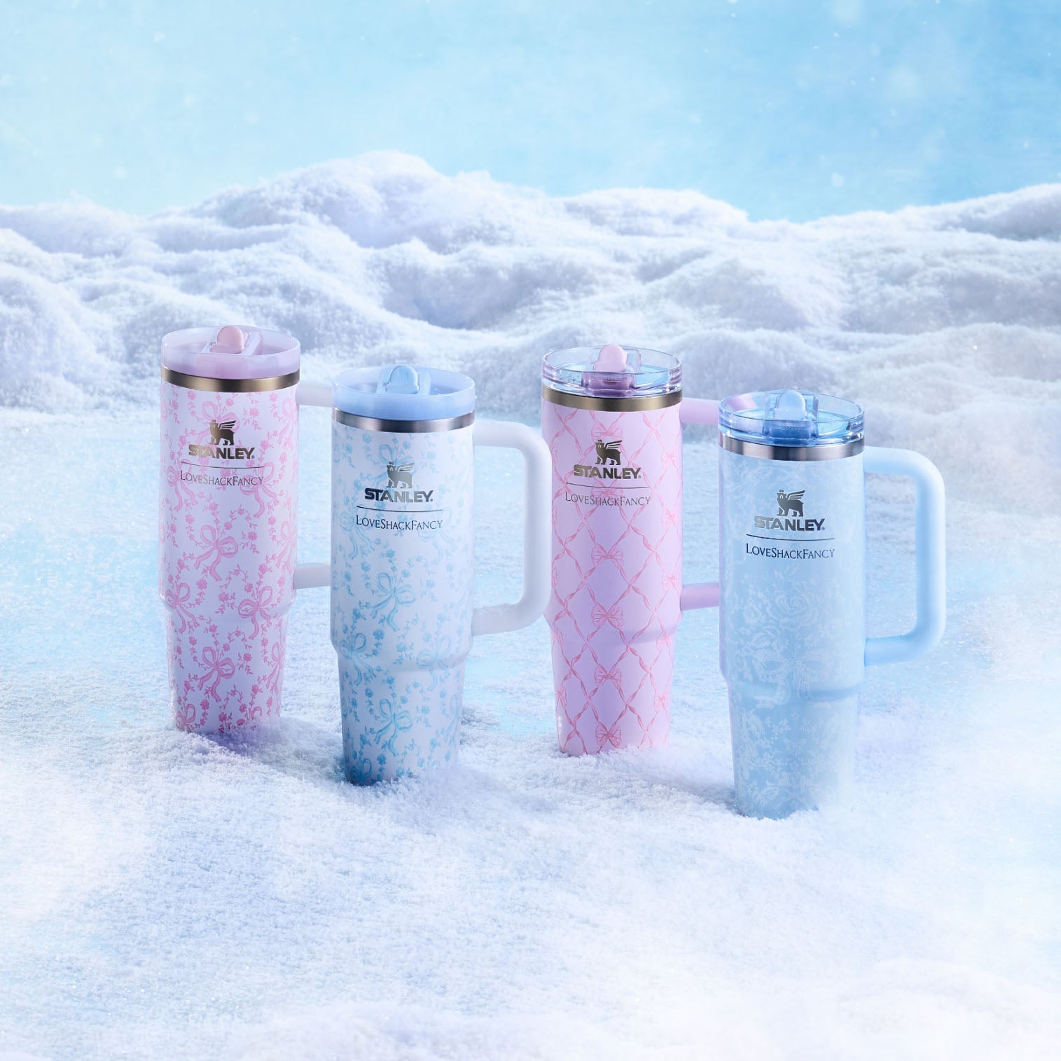 Stanley 1913 x LoveShackFancy Holiday The Quencher ProTour Set 4-pack | 30 OZ